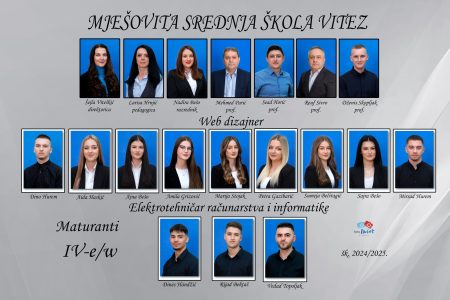 GENERACIJA MATURANATA 2024/2025.